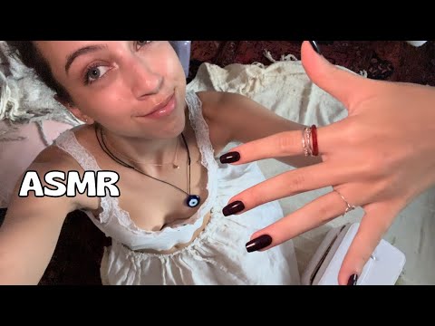 ASMR doing my nails 💅 | soft spoken chatting and humming 💛