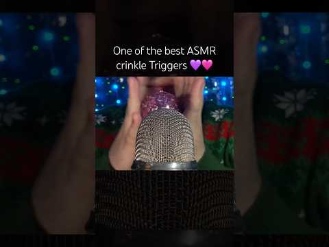 One of the best Crinkle Triggers! 🩷 #asmr