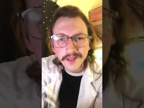 ASMR Cranial Nerve Exam in All White (Shorts Version)