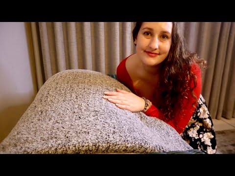 ASMR Full Body Massage Roleplay ❤️ Soft Spoken Pillow Massage 🌹