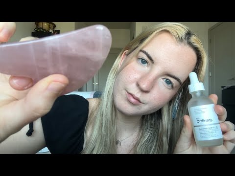 ASMR Pampering You (face massage)