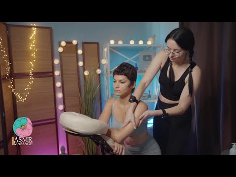 Calm ASMR Chair Massage with Whispers