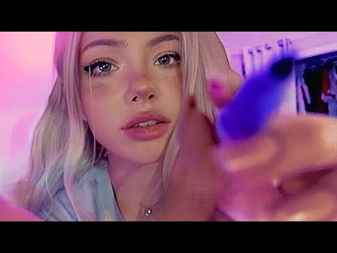 The Cute New Art Student Draws on Your Face! ASMR Roleplay