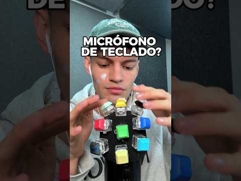 RELAJA O NO RELAJA ESTE MICRÓFONO CON TECLADO #asmr #shorts #asmrvideo #hack