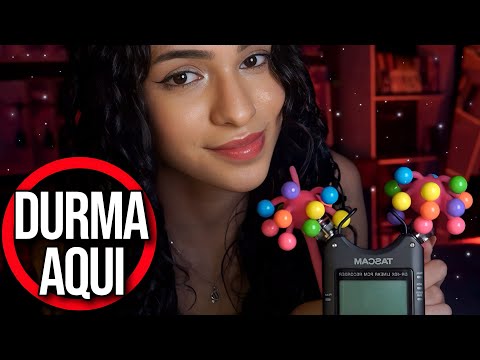 ASMR PARA QUEM PRECISA DORMIR IMEDIATAMENTE - GATILHOS EXTREMAMENTE RELAXANTES 😴💤