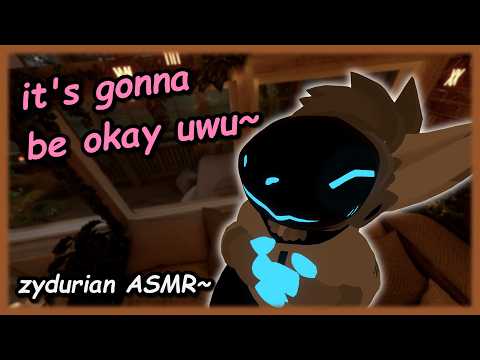 [Furry ASMR] [M4A] Protogen Boyfriend Pets and Cuddles You~