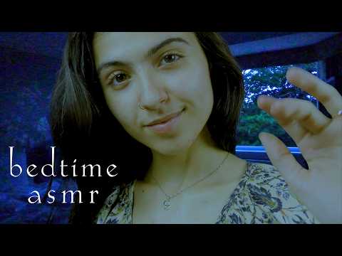 Bedtime with Mommy ASMR💤(reading, personal attention, night ambience)
