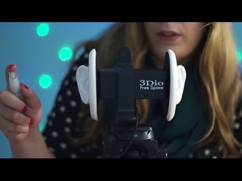 Binaural ASMR. All Around Your Head (3Dio Free Space Mic Test)