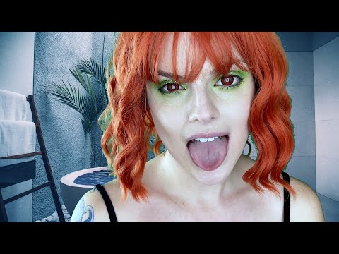 ASMR Vampire Underground Licking Spa | Personal Attention