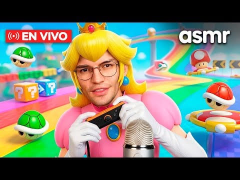 ASMR EN VIVO: Jugando Mario Kart HASTA DORMIR