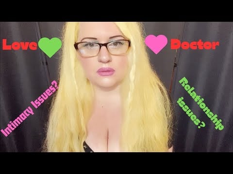 The Love Doctor🩷💚ASMR Role Play (Female With Slow Spoken, Relaxing Voice)