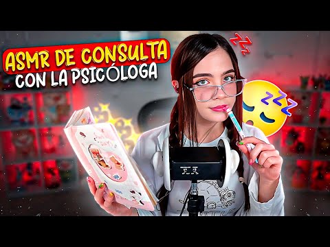 ASMR DE CONSULTA CON LA PSICOLOGA 😴 | Staryuuki