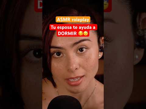 Tu esposa te ayuda a dormir 😴 ASMR #vicoasmr #asmr #timetosleep