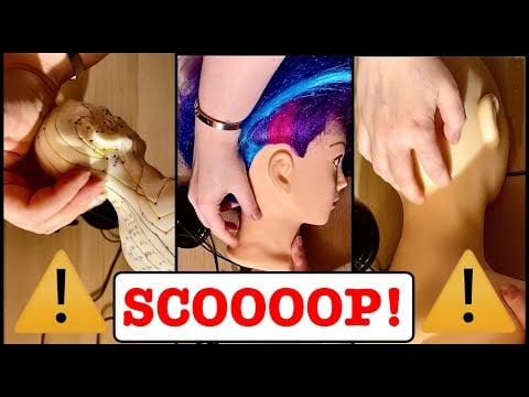 ASMR|⚠️INTENSE ONLY SCOOOP TRIGGER! ON ACUPUNCTURE DOLL, AND MANNEQUINS! FAST AGGRESSIVE