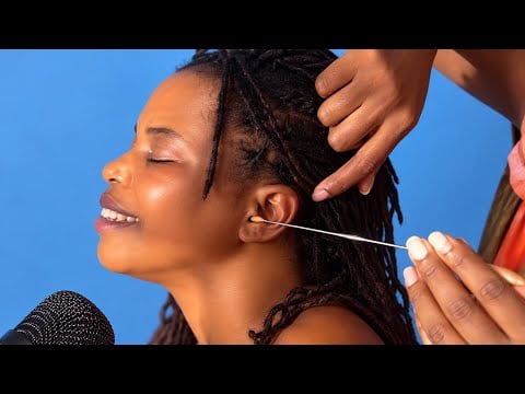 ASMR ✨ Ear Eating, Ear Cleaning & Spit Painting Body Massage for Sleep & Relaxation
