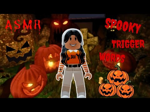 [Roblox ASMR] ✨Spooky✨ Trigger Words 🤤💤 | Short Creepy Stories