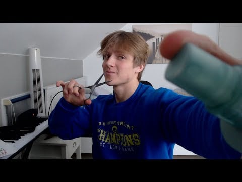 1 MINUTE Haircut ASMR - OliverWhispersASMR