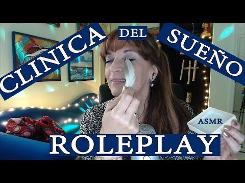 ASMR CLINICA DEL SUEÑO-TRIGGERS TEST -2K SUSCRIPTORES/SLEEP CLINIC😴EN ESPAÑOL