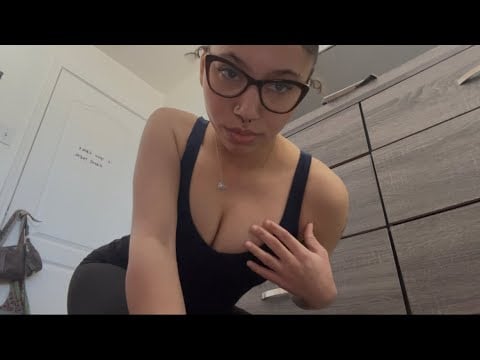 ASMR: Fabric scratching on a blue shirt!