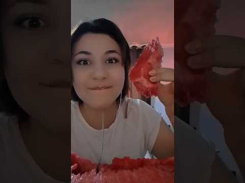 Asmr mukbank Watermelon #asmr #mukbang #eating