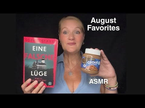 ASMR ⚠️ Achtung Tinglesgefahr August FAVORITES • Whispering • Tapping • show & tell
