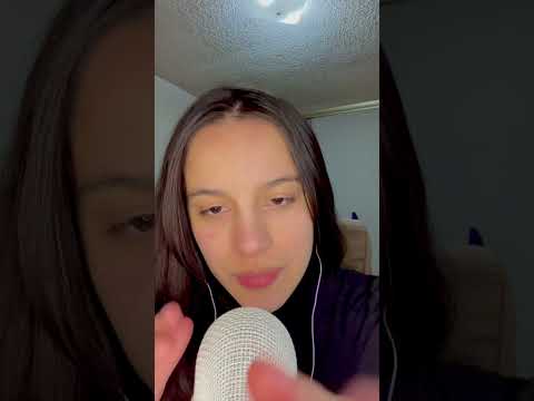ASMR gentle whispers + mouth sounds 💙🦋#asmr