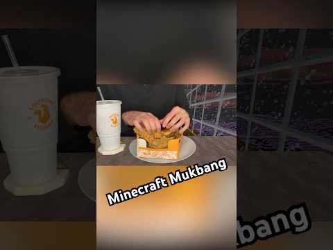 ASMR Minecraft Mukbang #asmr #mukbang #mukbangers #minecraft #minecraftshorts