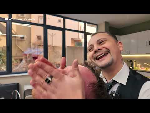 BARBER SHOP ASMR | Satisfying Facial Treatment for Sleep + HEAD MASSAGE