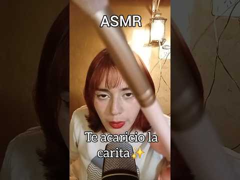 ASMR 🇦🇷 TE ACARICIO LA CARITA (mouth sounds y brochas) 💤 super relajante #viral #asmr
