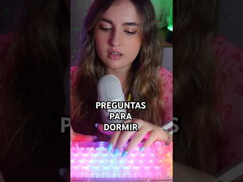 Preguntas PERSONALES para DORMIR! #asmr