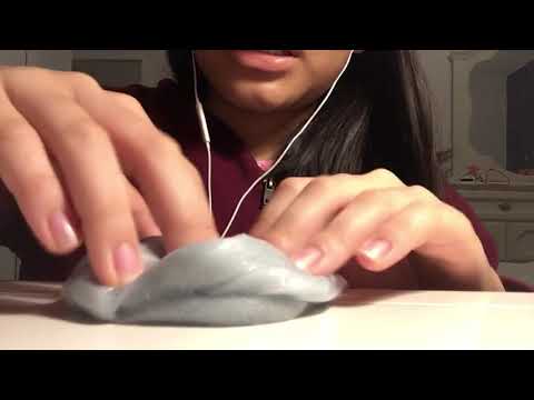 ASMR Venting and Ranting: I hate school + Playing with slime