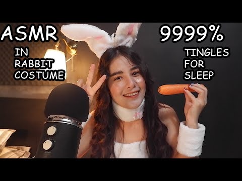 ASMR in Rabbit Costume 9999%"Tingles all in pink"