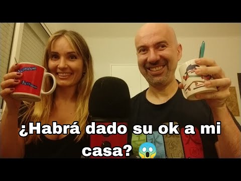 ASMR || Tomando un café con @ALBAKasmr en mi casa