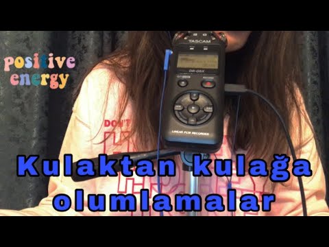 TÜRKÇE ASMR || ANINDA UYUTAN VİDEO || KULAKTAN KULAĞA OLUMLAMALAR