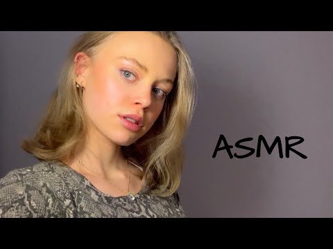 ASMR- French girl beauty routine Speaking FRENCH + ENGLISH ( secret talks )