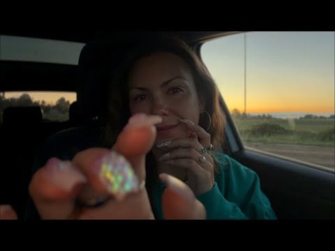 asmr/ back to school HAUL at sunrise 🌅 