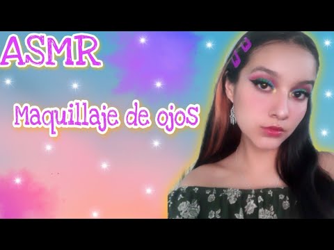 ASMR/¿Como me hago mi maquillaje de ojos?❤❤👀/ Asmr LRM