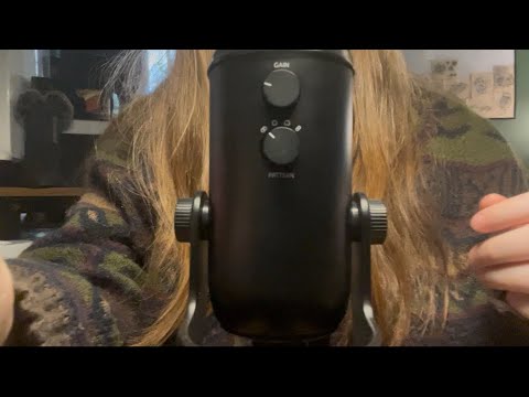 ASMR || Hand Sounds, Mic Scratching & Rambles