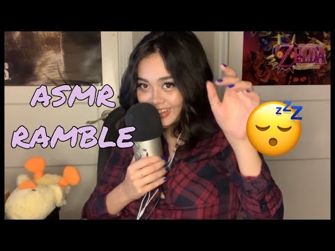 ASMR talking you to sleep, whisper ramble