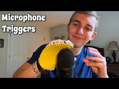 asmr INTENSE mic triggers and mic scratching
