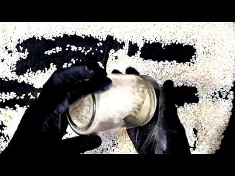 🌈LATEX GLOVES 👐 with rice & wicker for RELAXING💖💤 [[ASMR]]