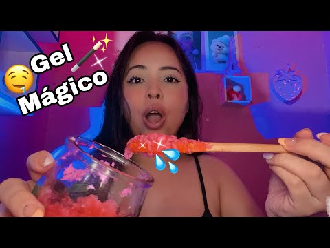 Asmr Gel Mágico/ Satisfatório 🪄💦