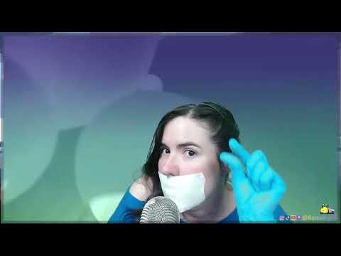 ASMR - 3M Tape with Gloves Muffles