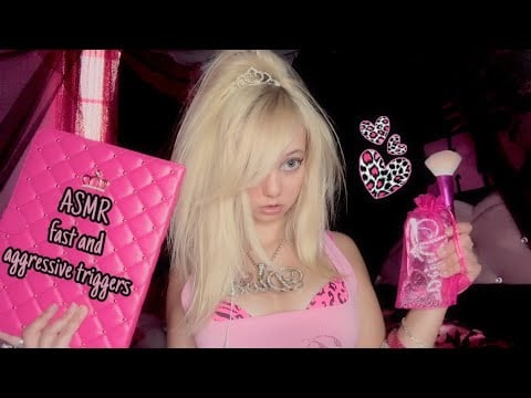 ASMR fast and aggressive trigger assortment!👑🩷