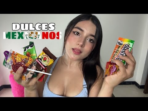 Comiendo DULCES MEXICANOS asmr ♡