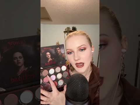 Over explaining my eyeshadow look #makeup #asmr #twilightsaga