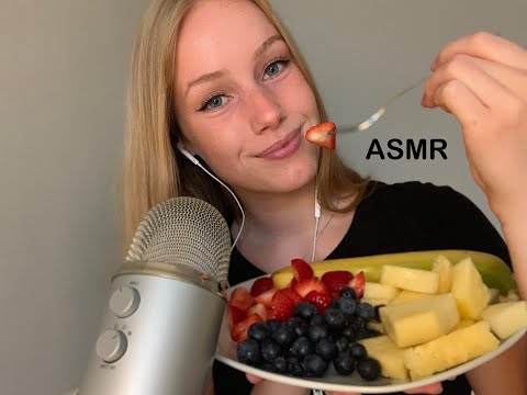 ASMR| 🍌 Eating delicious fruits 🤤🍓 MUKBANG (german/deutsch) |RelaxASMR