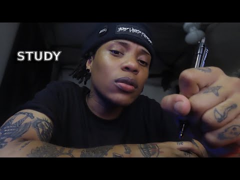 ASMR Quiet Guy in Back of Class Studies With You | Personal Attention