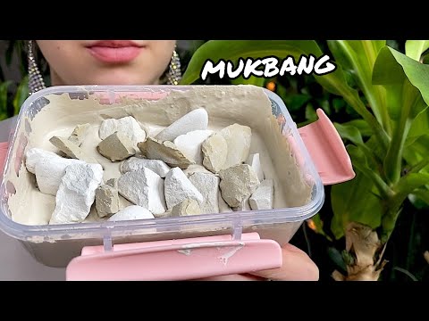 Хрустящая каша со сливками🍼//Crispy porridge with cream// MUKBANG