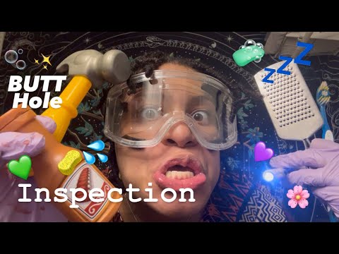 ASMR - Cheeks Inspection